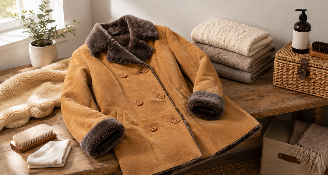 Complete Care Guide for Cleaning and Storing a Sheepskin Coat