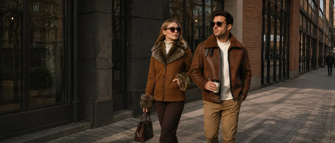How to Style a Shearling Jacket for a Modern Streetwear Look