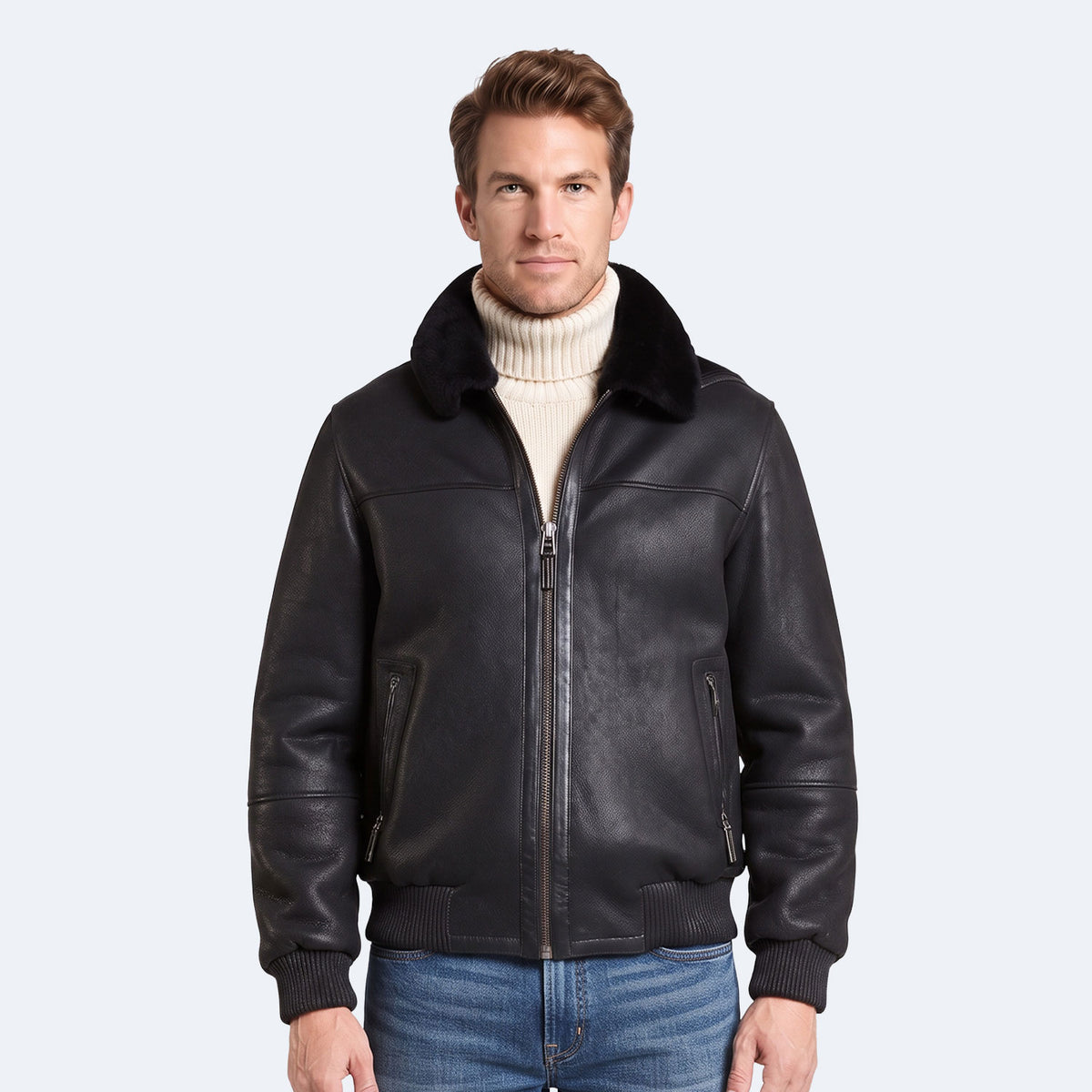 Edwin Sheepskin Jacket-1