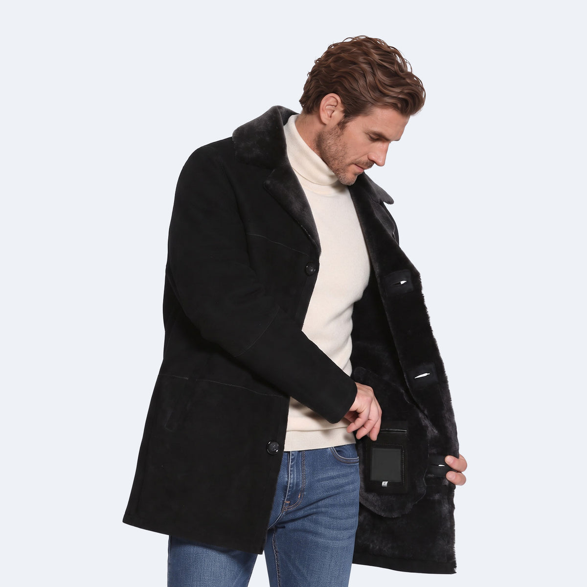 Andrew Sheepskin Coat