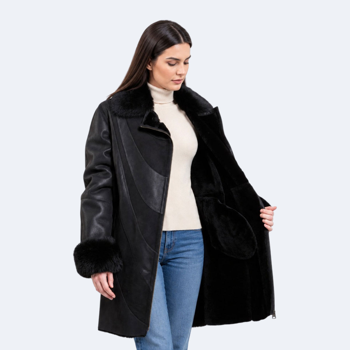 Kaylee Sheepskin Coat