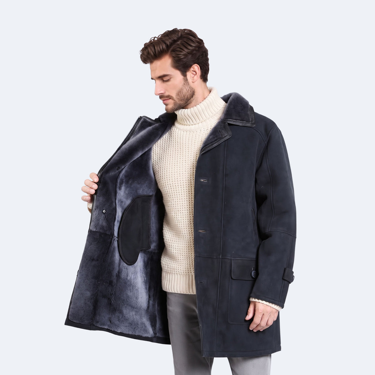 Steward Sheepskin Coat