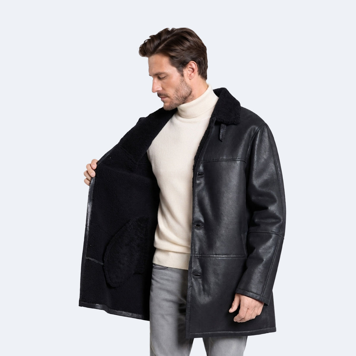 Walter Sheepskin Jacket-2