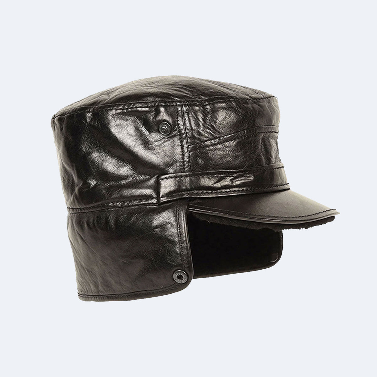 Alex Lambskin hat with sheepskin interior