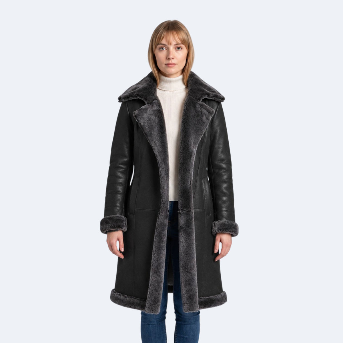 Hailey Sheepskin Coat