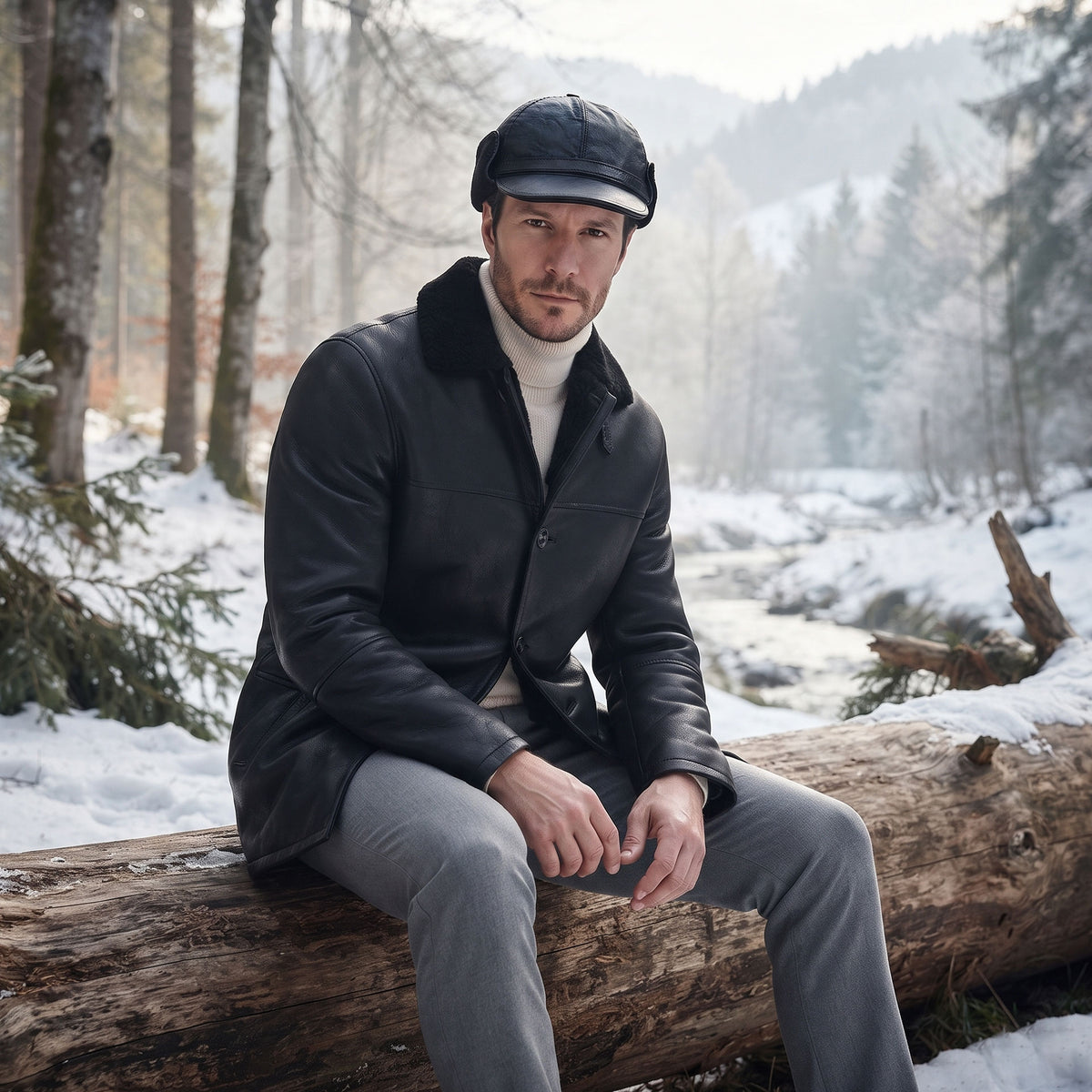 Bowery Sheepskin Hat-3