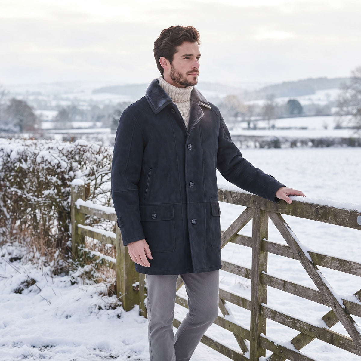 Steward Sheepskin Coat-4