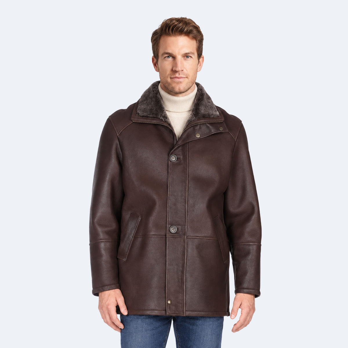 Mitchell Sheepskin Coat-6