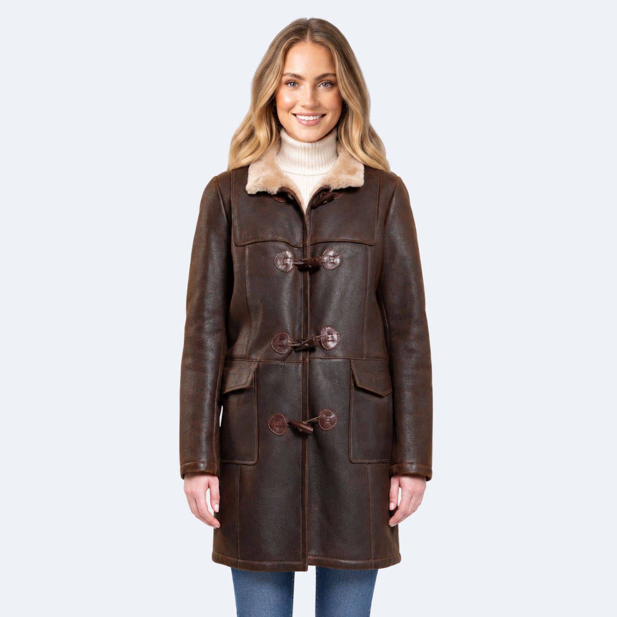 Olivia Sheepskin Coat
