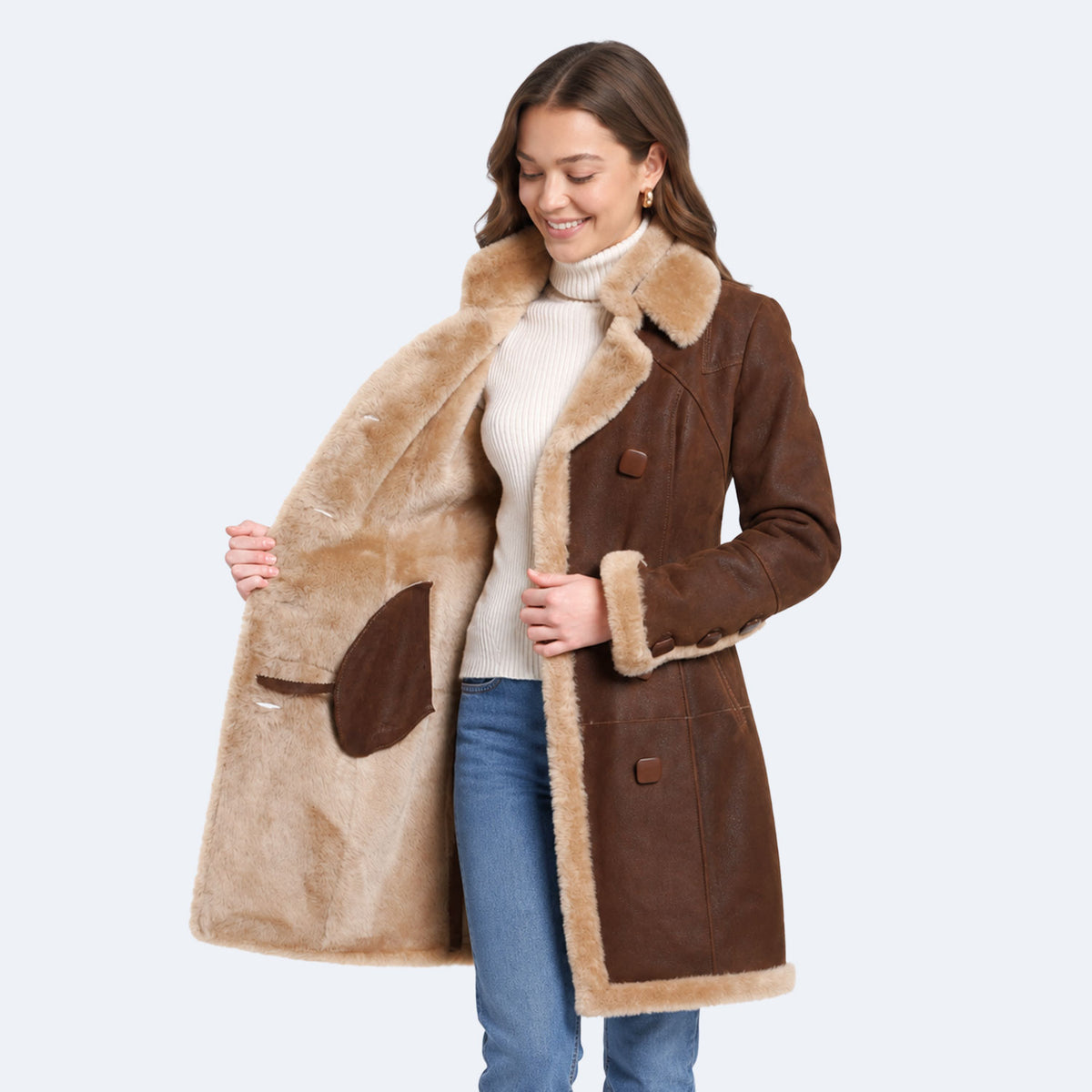 Josephine Sheepskin Coat