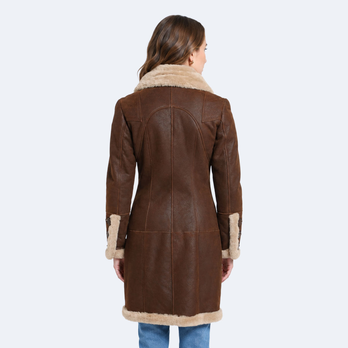 Josephine Sheepskin Coat-3