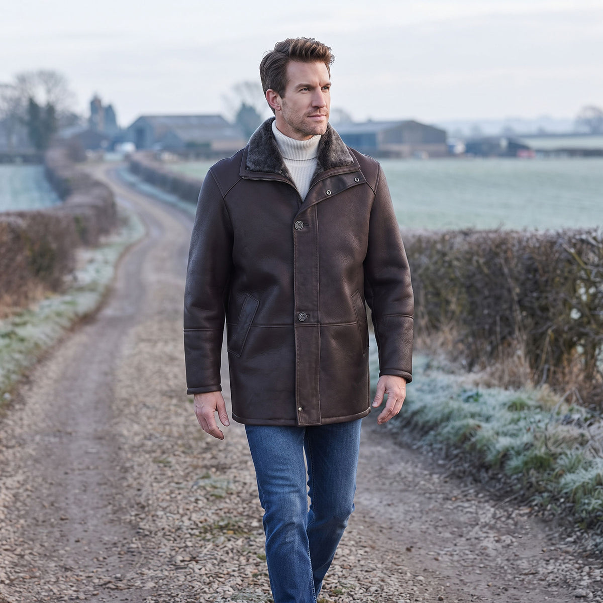 Mitchell Sheepskin Coat-10