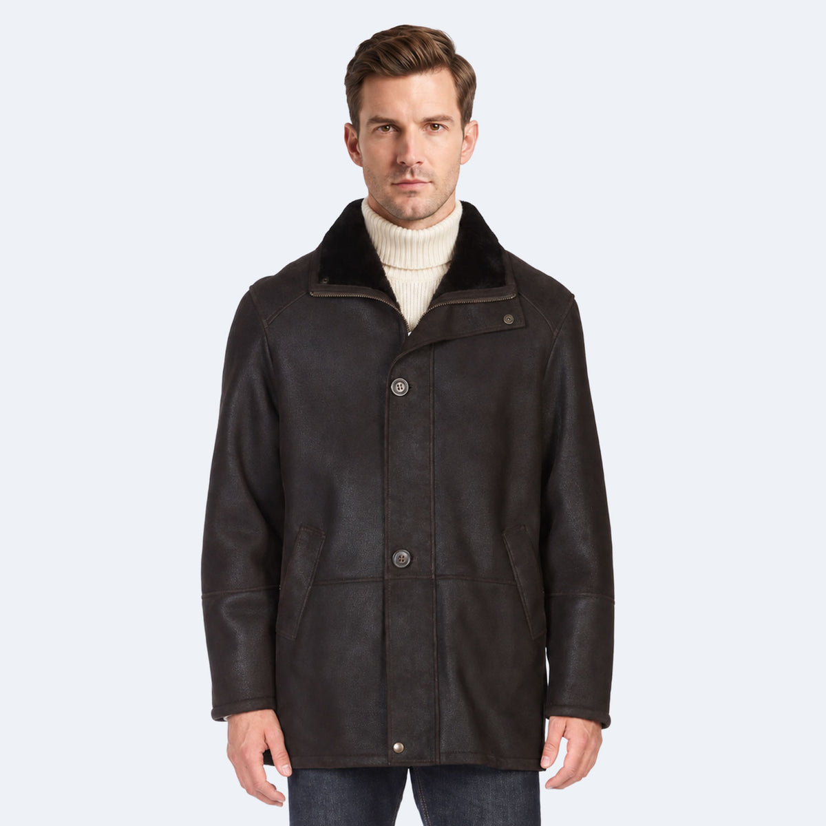 Mitchell Sheepskin Coat-1