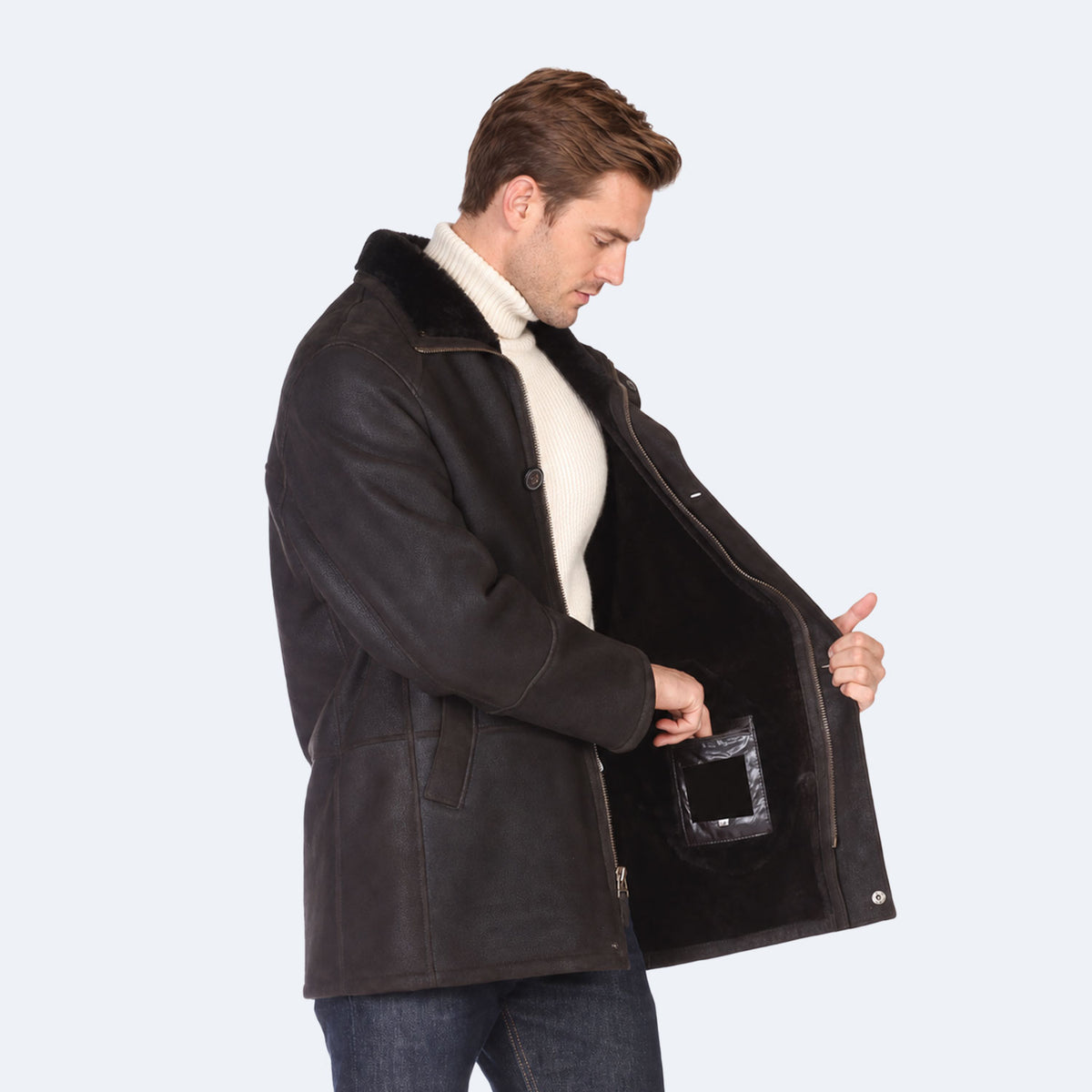 Mitchell Sheepskin Coat-2