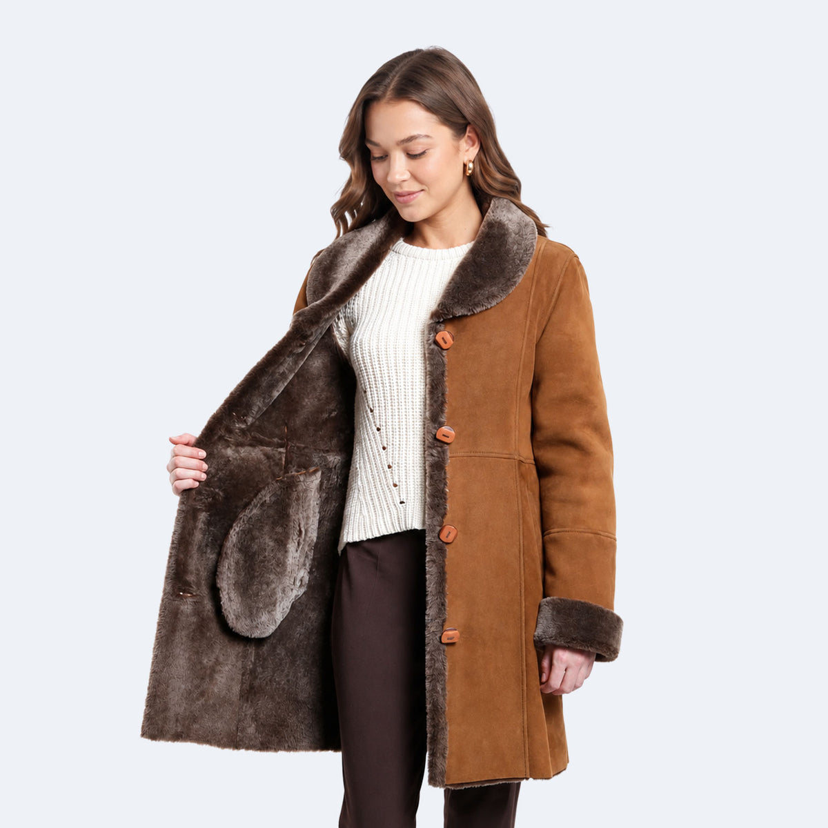 Riley Sheepskin Coat