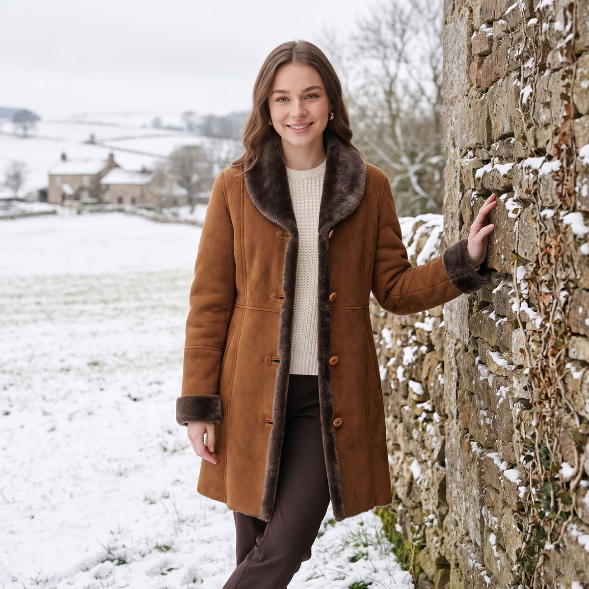 Riley Sheepskin Coat-4