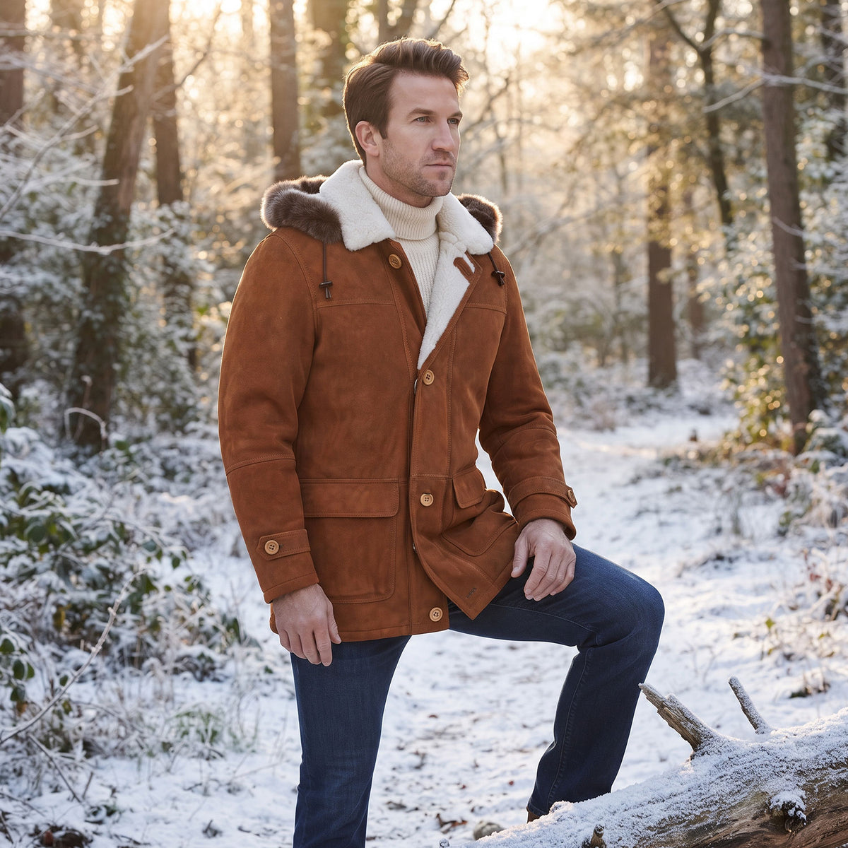 Martin Sheepskin Coat-5