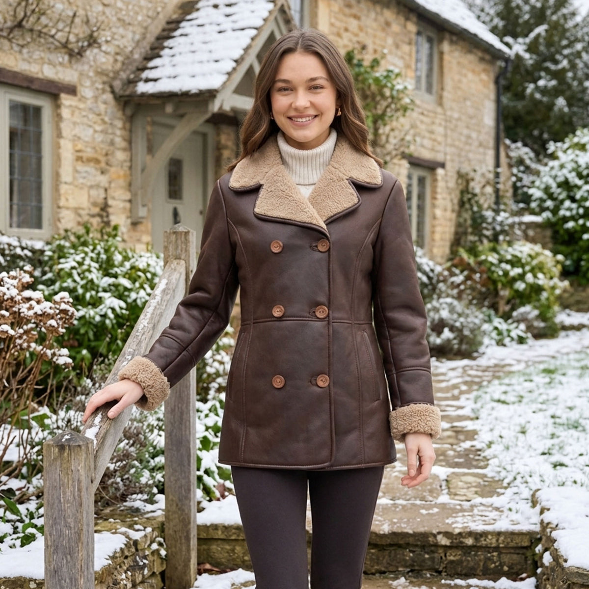 Fauna Sheepskin Jacket-4