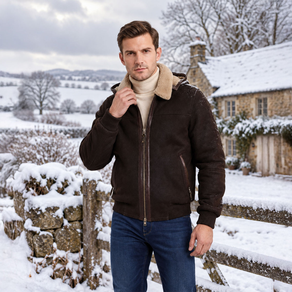 Harold Sheepskin Jacket-5