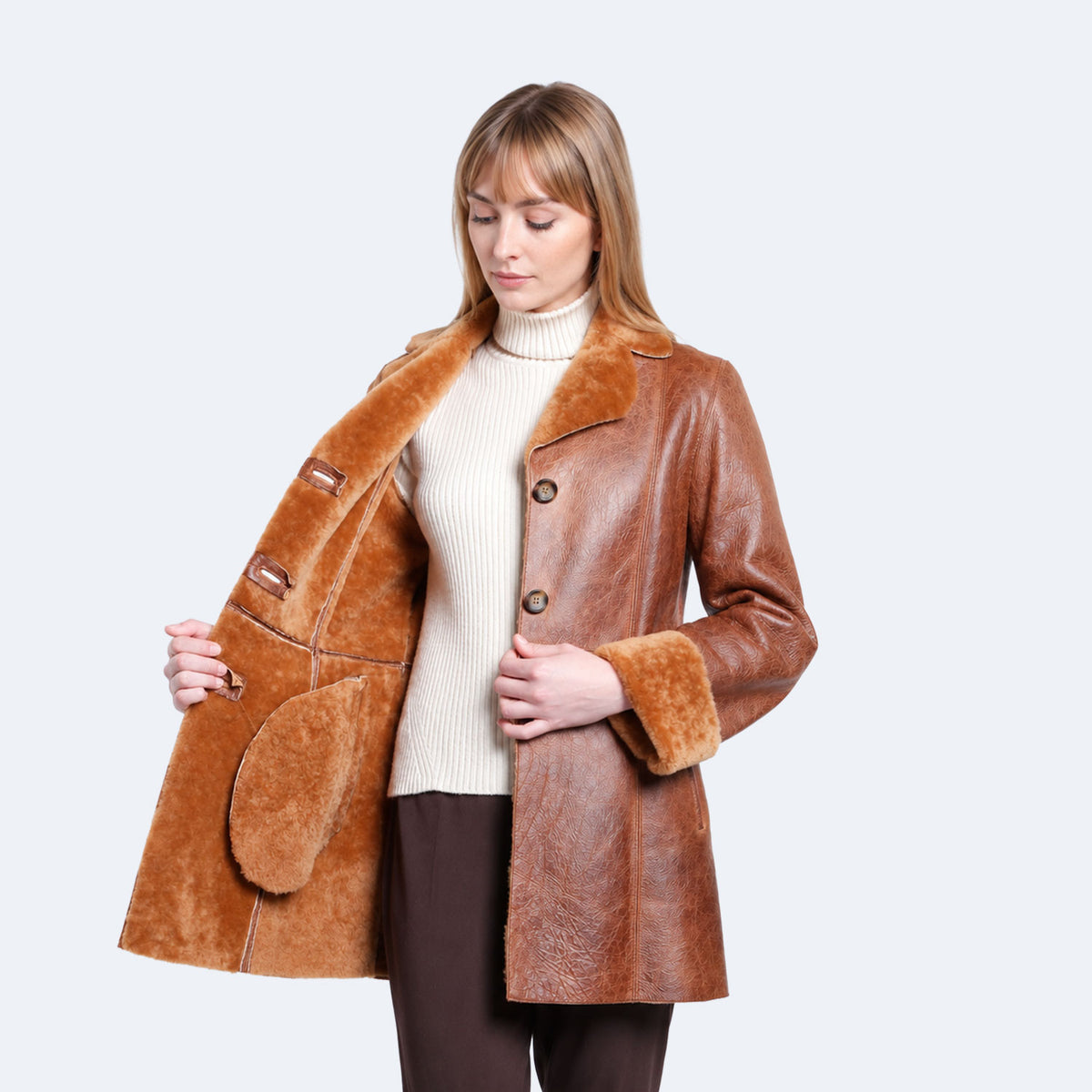 Adeline Sheepskin Jacket
