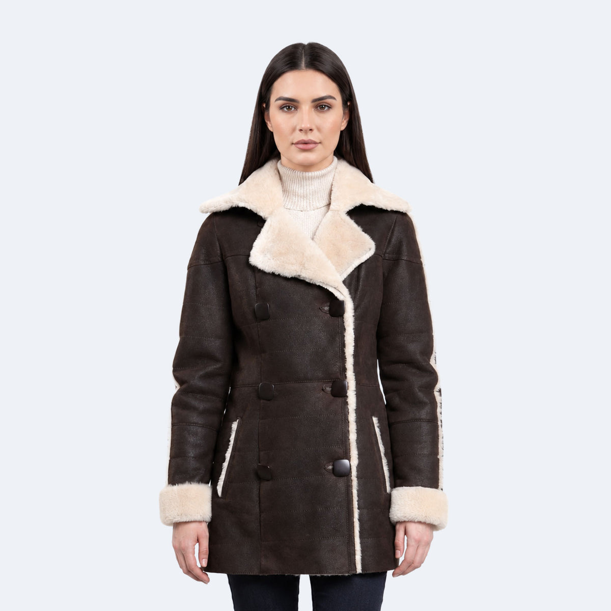 Skylar Sheepskin Coat