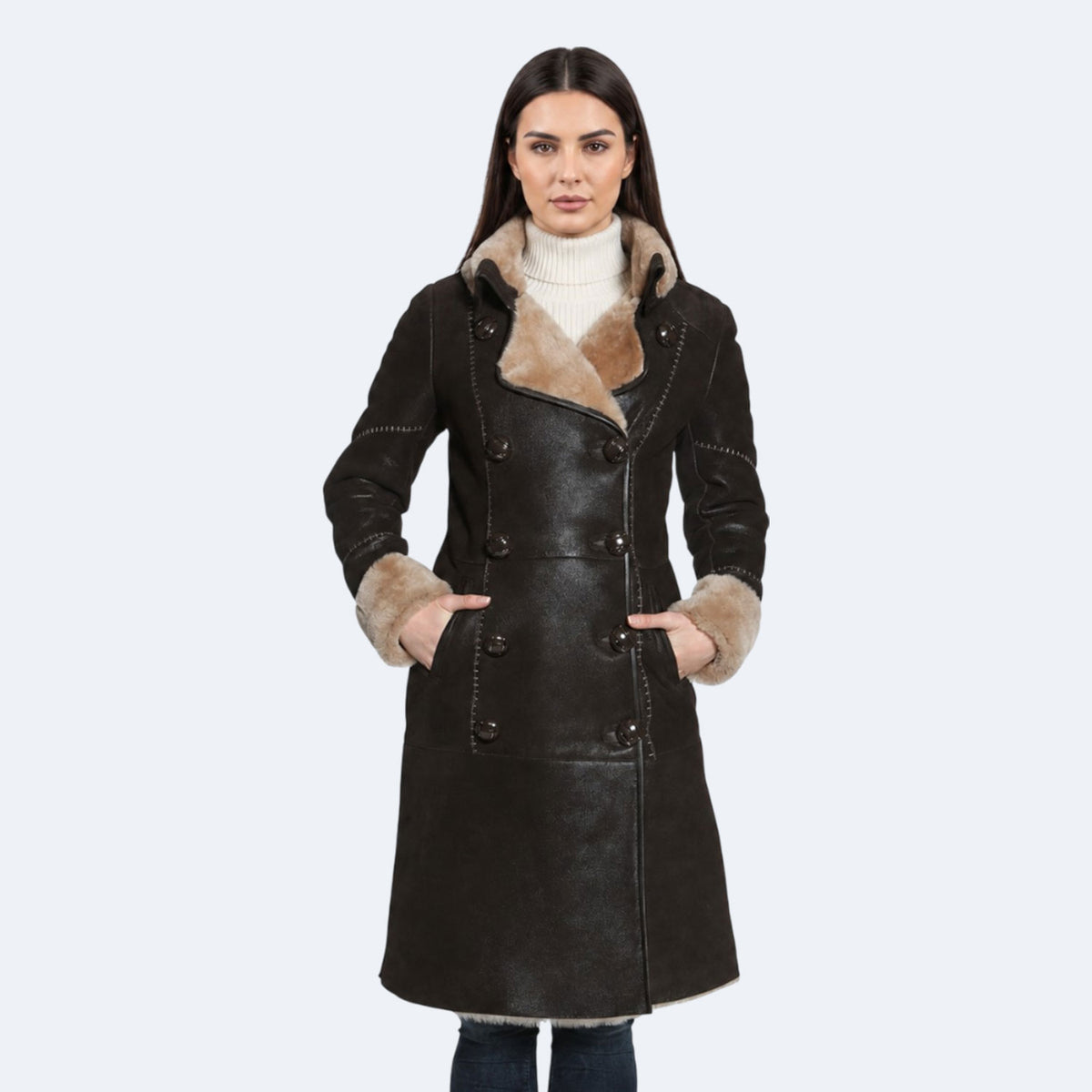 Pam Sheepskin Coat