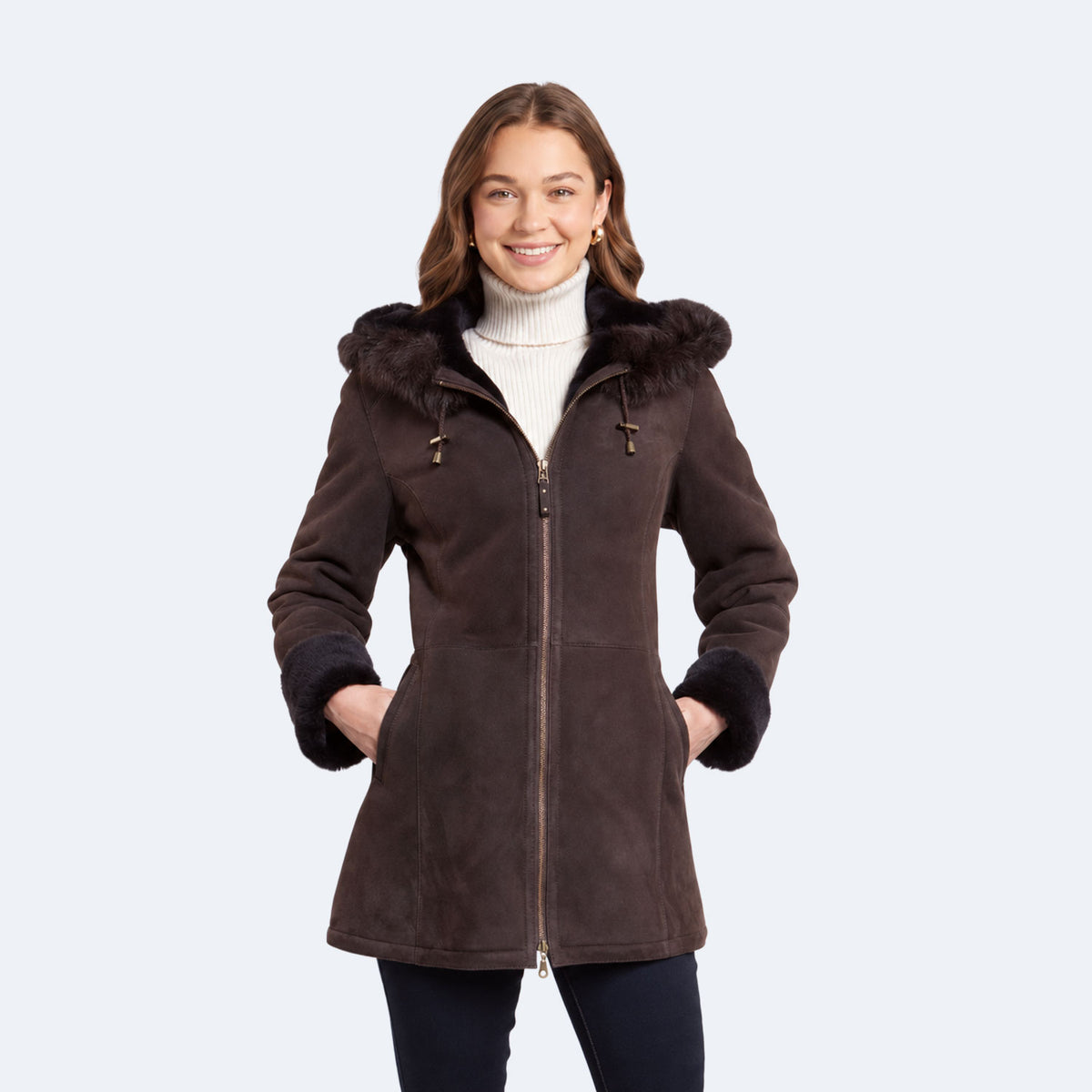 Stacy Sheepskin Coat