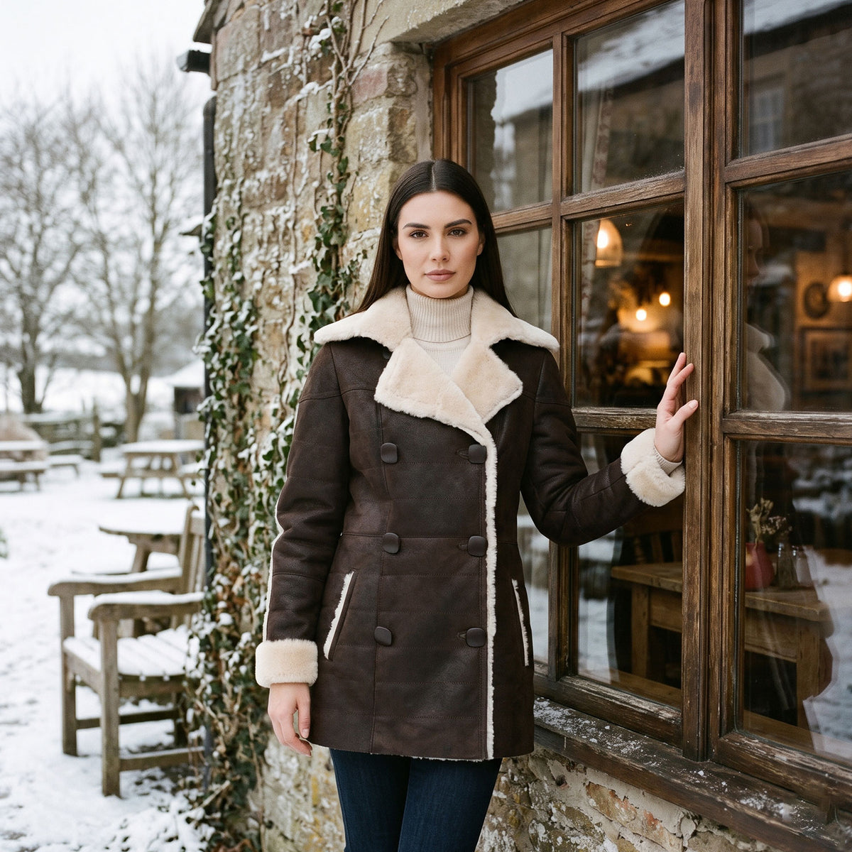 Skylar Sheepskin Coat-4