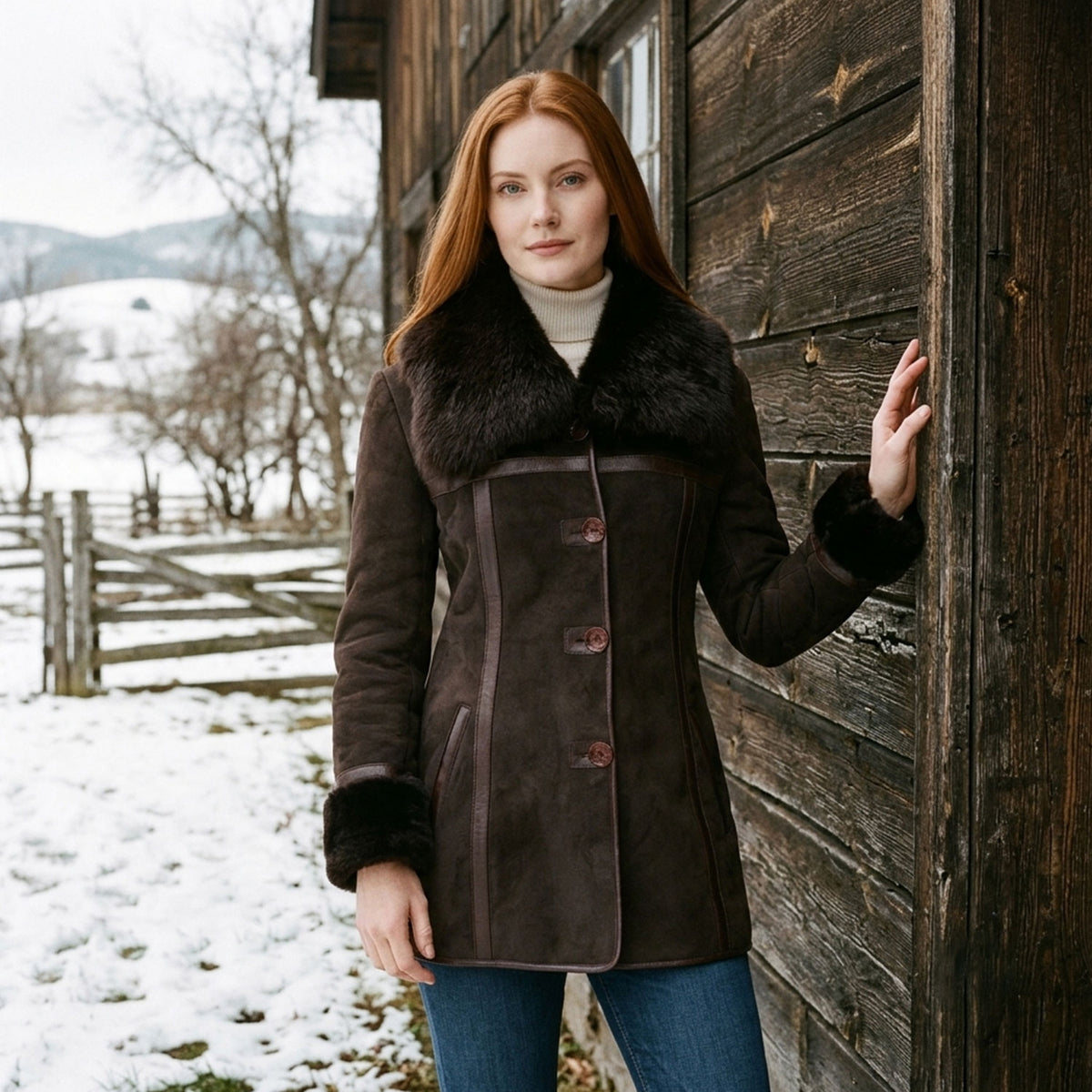 Genesis Sheepskin Coat-4