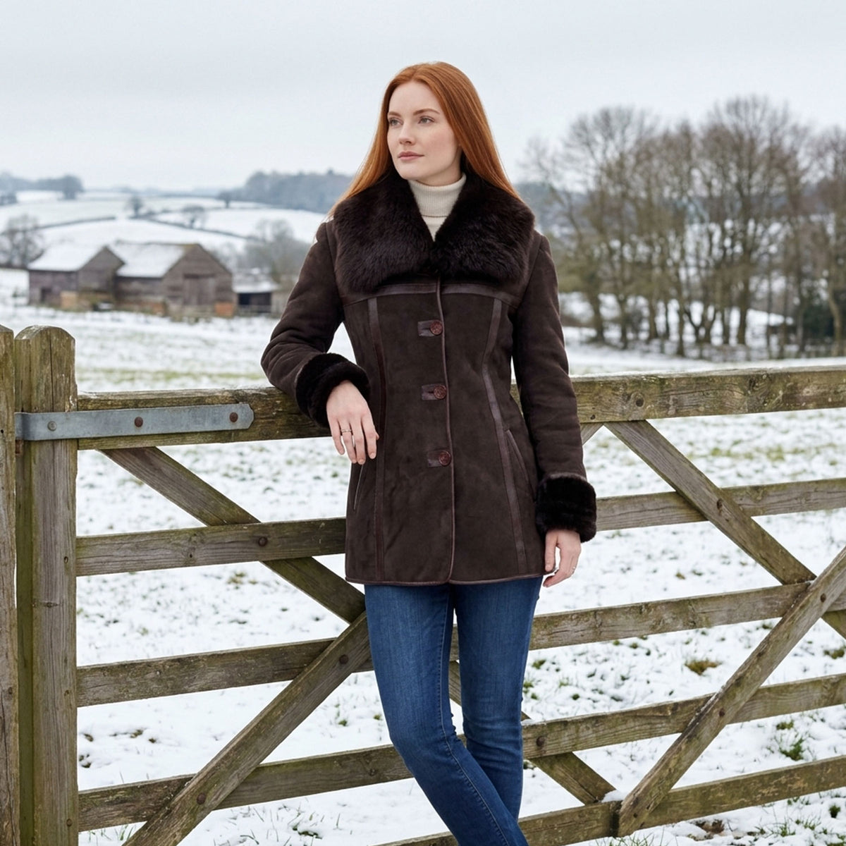 Genesis Sheepskin Coat-5