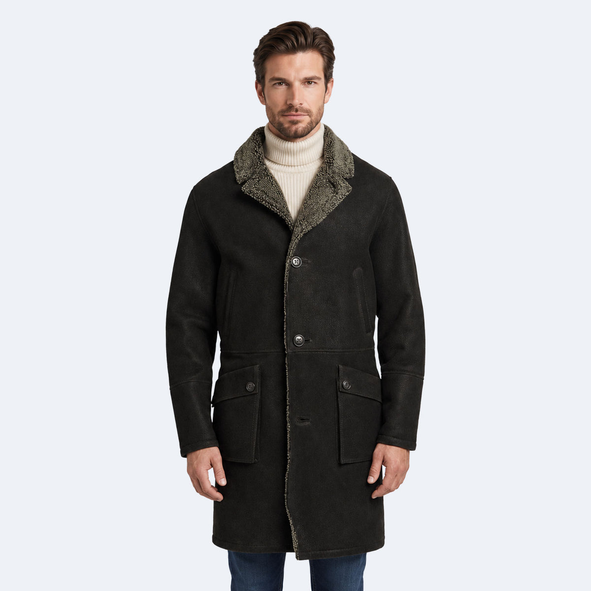 Nigel Sheepskin Coat