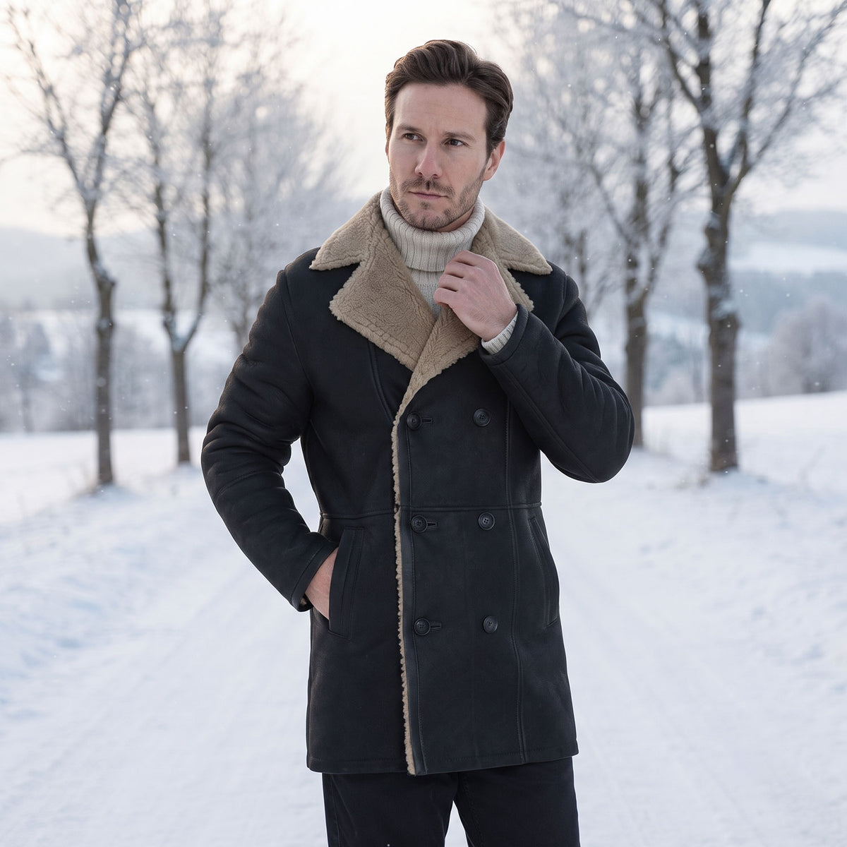 Leroy Sheepskin Coat-4