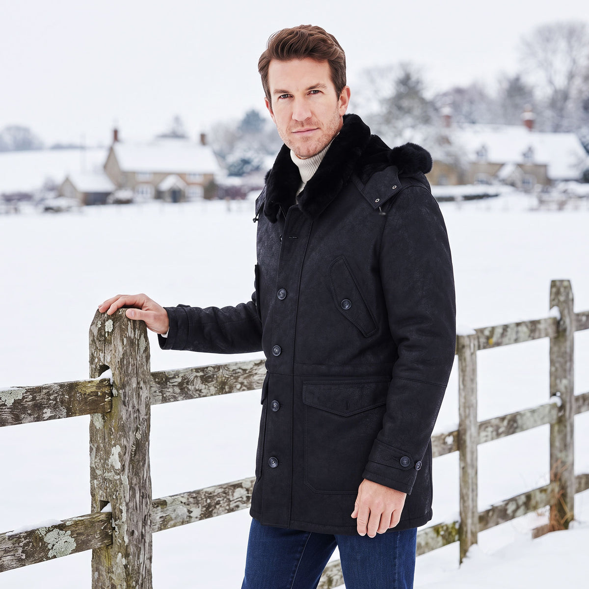 Wallace Sheepskin Coat-4
