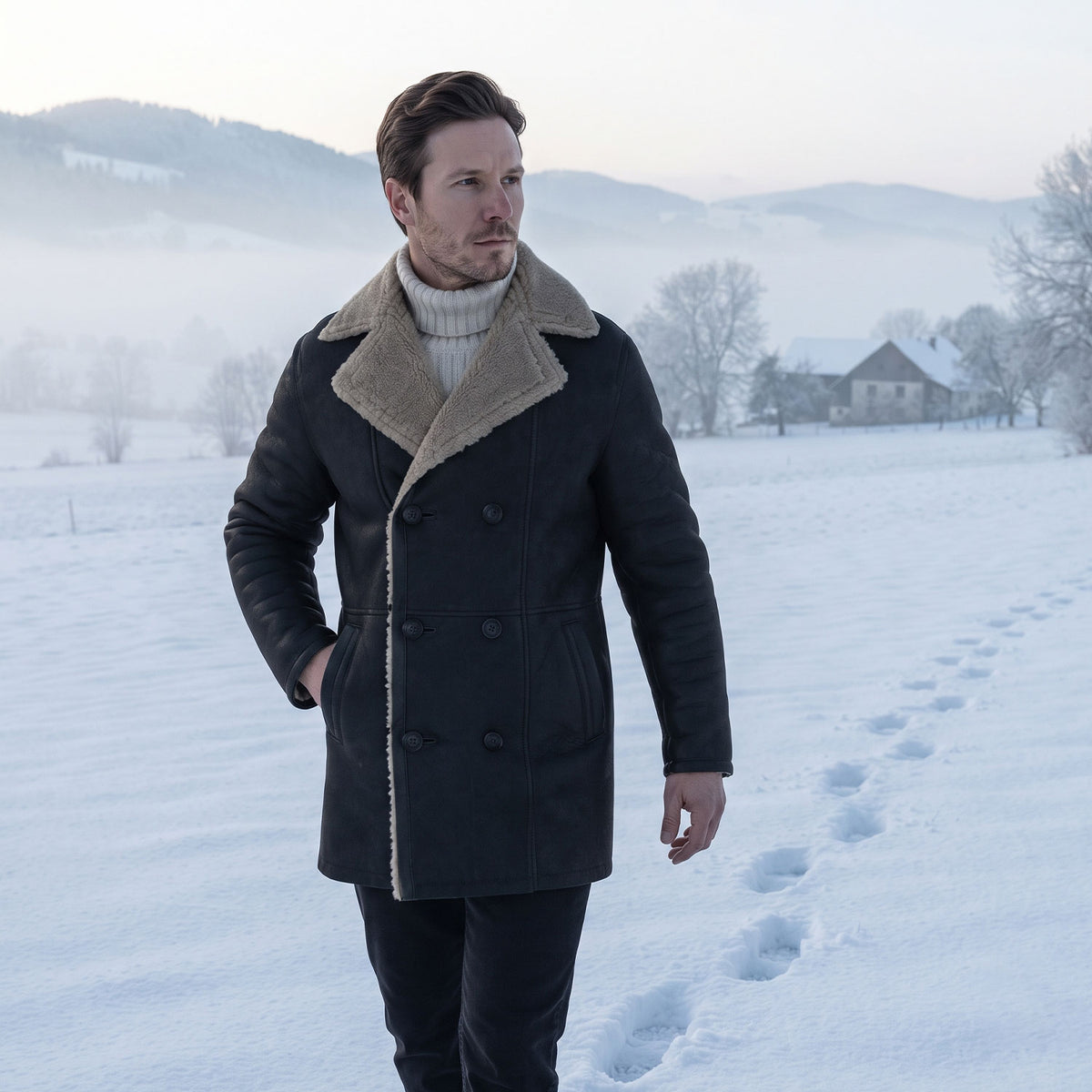 Leroy Sheepskin Coat-5