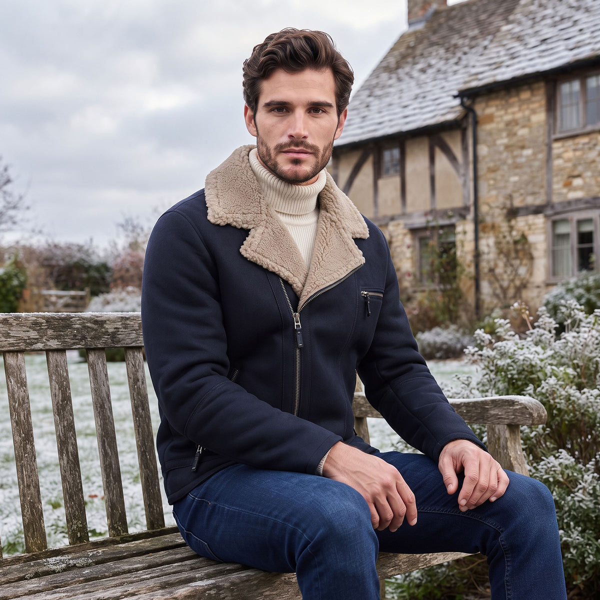 Milton Sheepskin Jacket-5