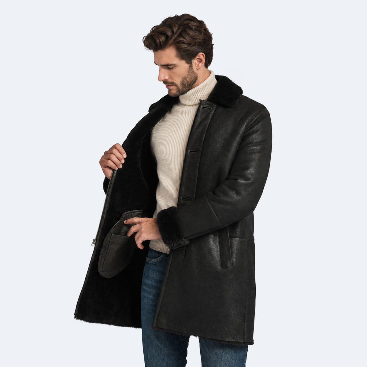 Miles Shearling Coat-3