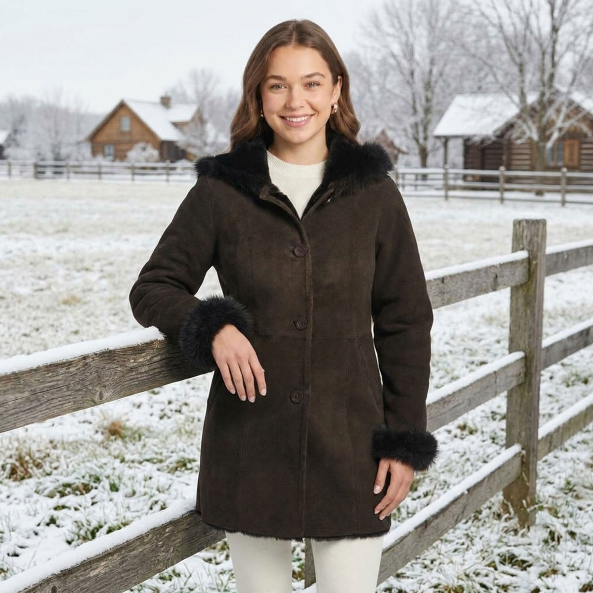 Christina Shearling Coat-4