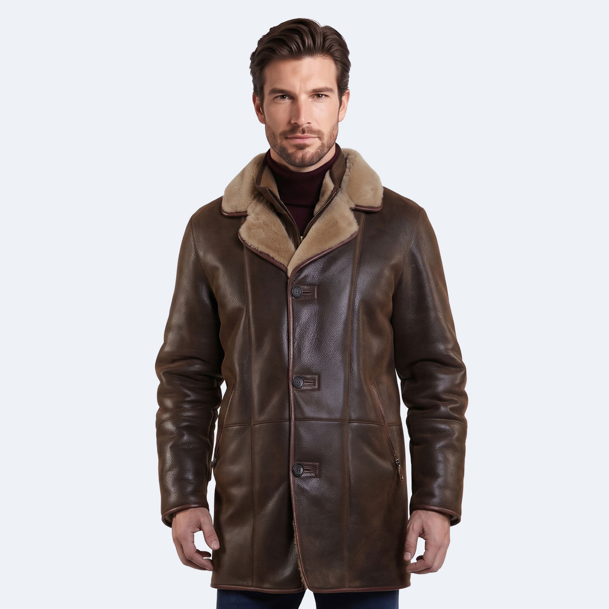 Warren Sheepskin Coat