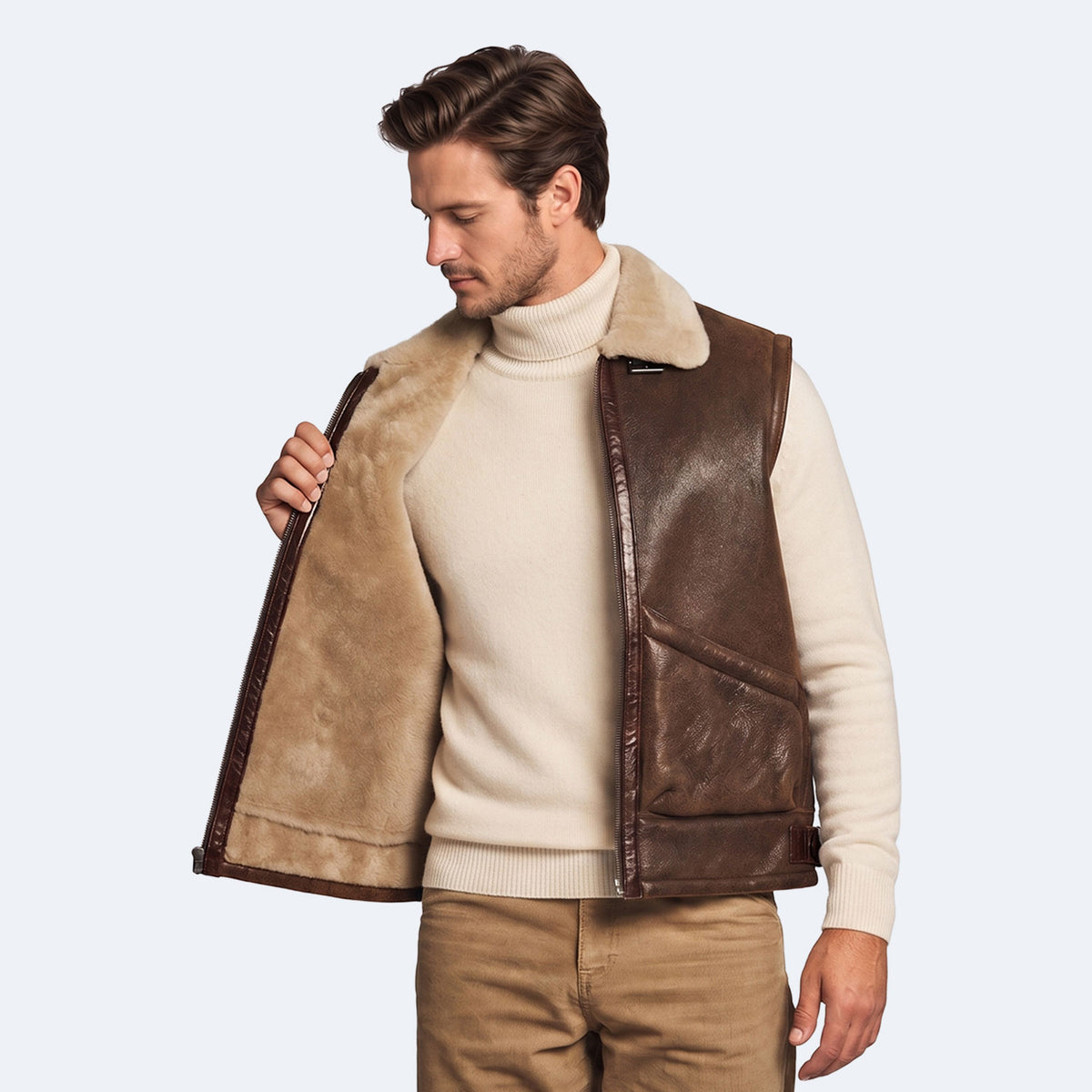 Cheshire Shearling Vest