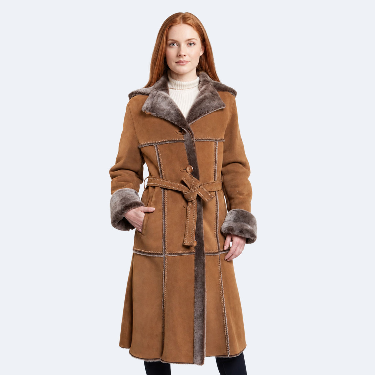 Eliana Sheepskin Coat