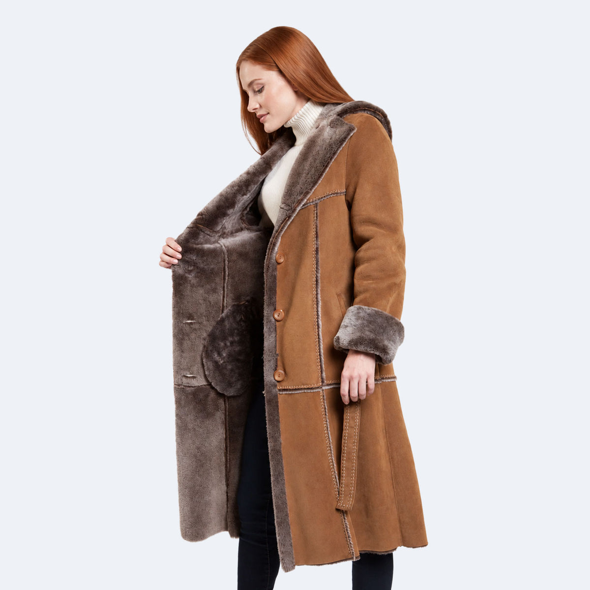 Eliana Sheepskin Coat