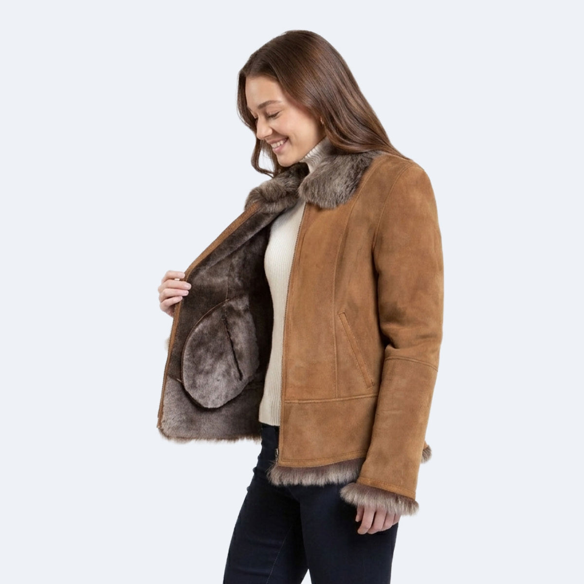 Anna Sheepskin Jacket