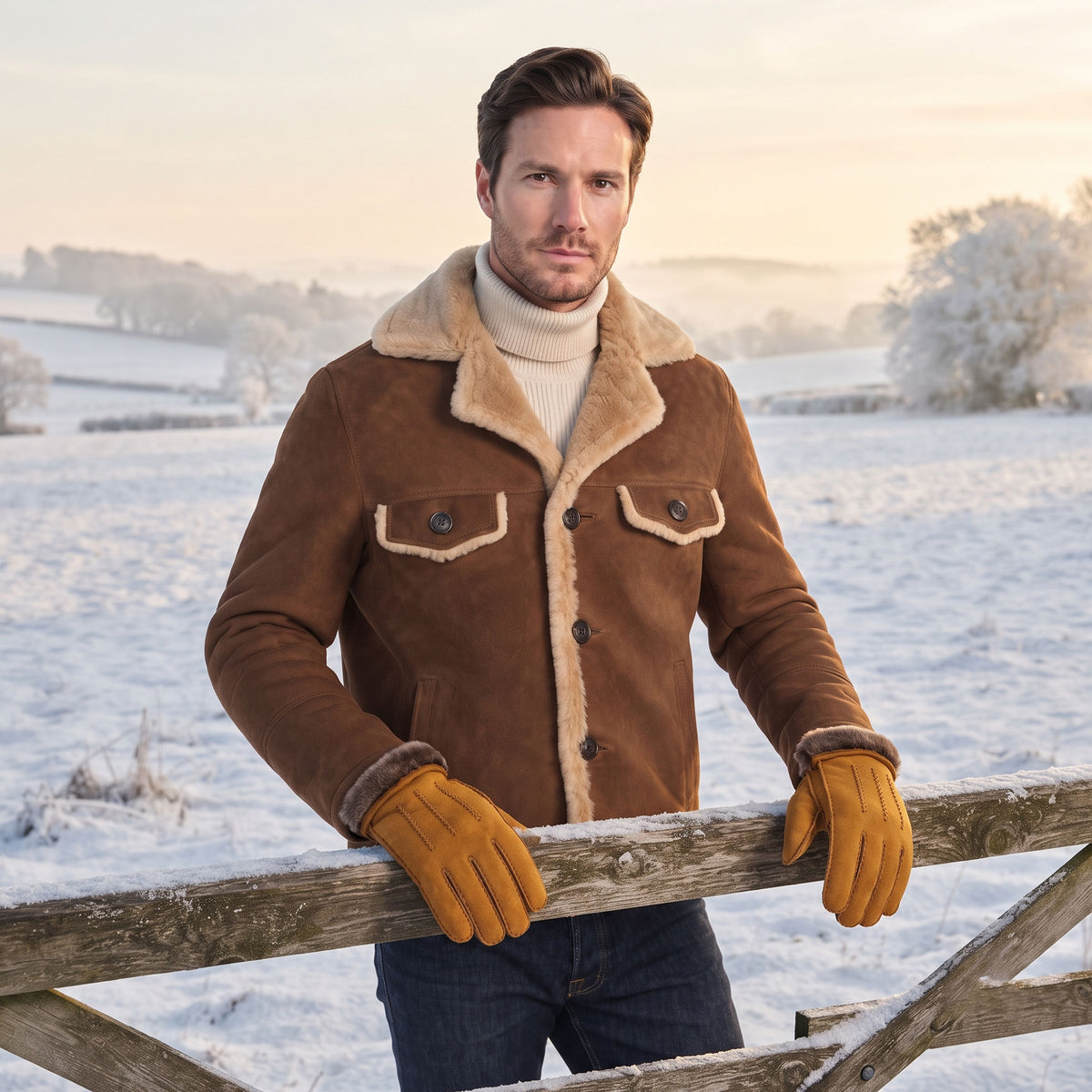 Burlington Shearling Gloves