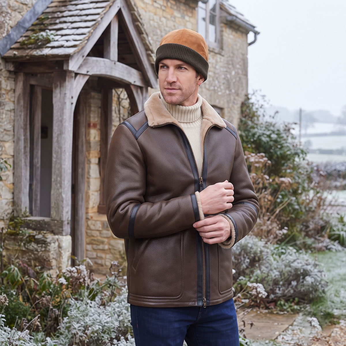 Vail Sheepskin Hat-5