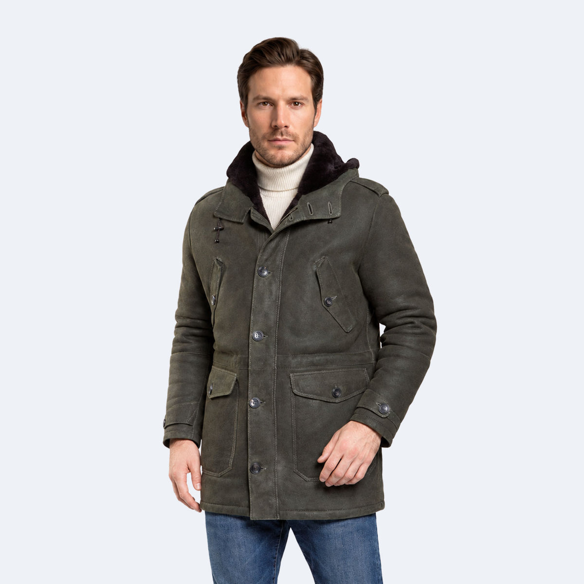 Greenwood Shearling Coat-1