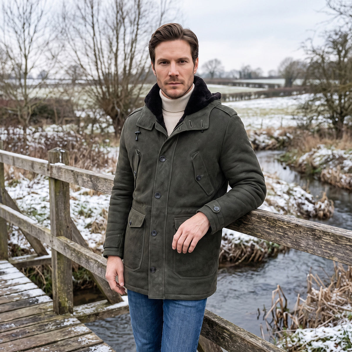 Greenwood Shearling Coat-5