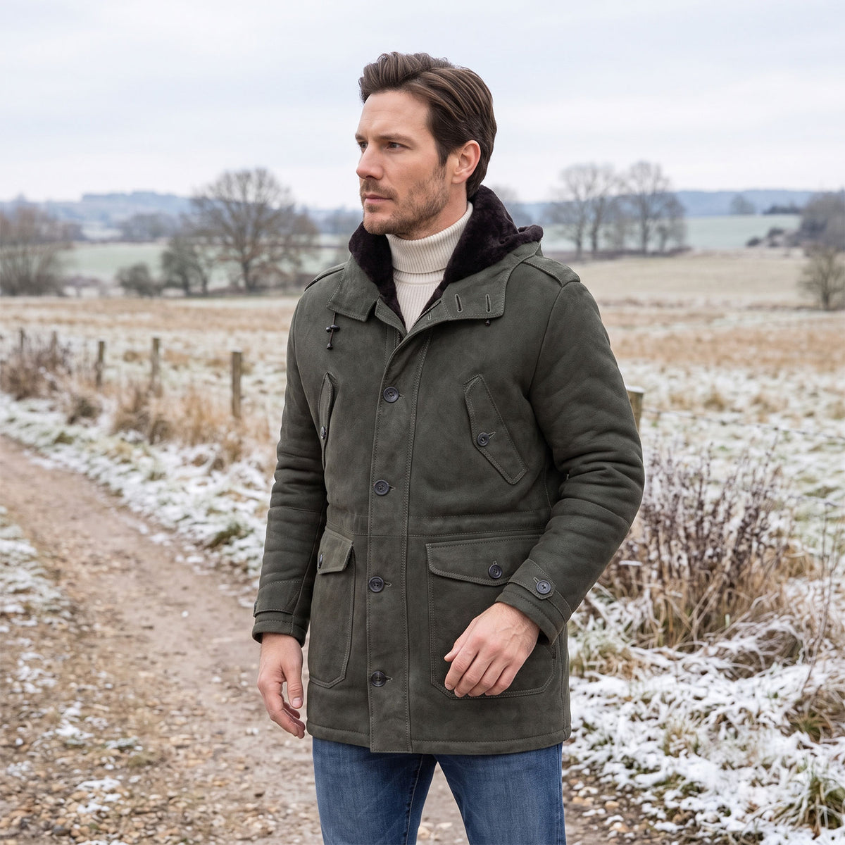 Greenwood Shearling Coat-4