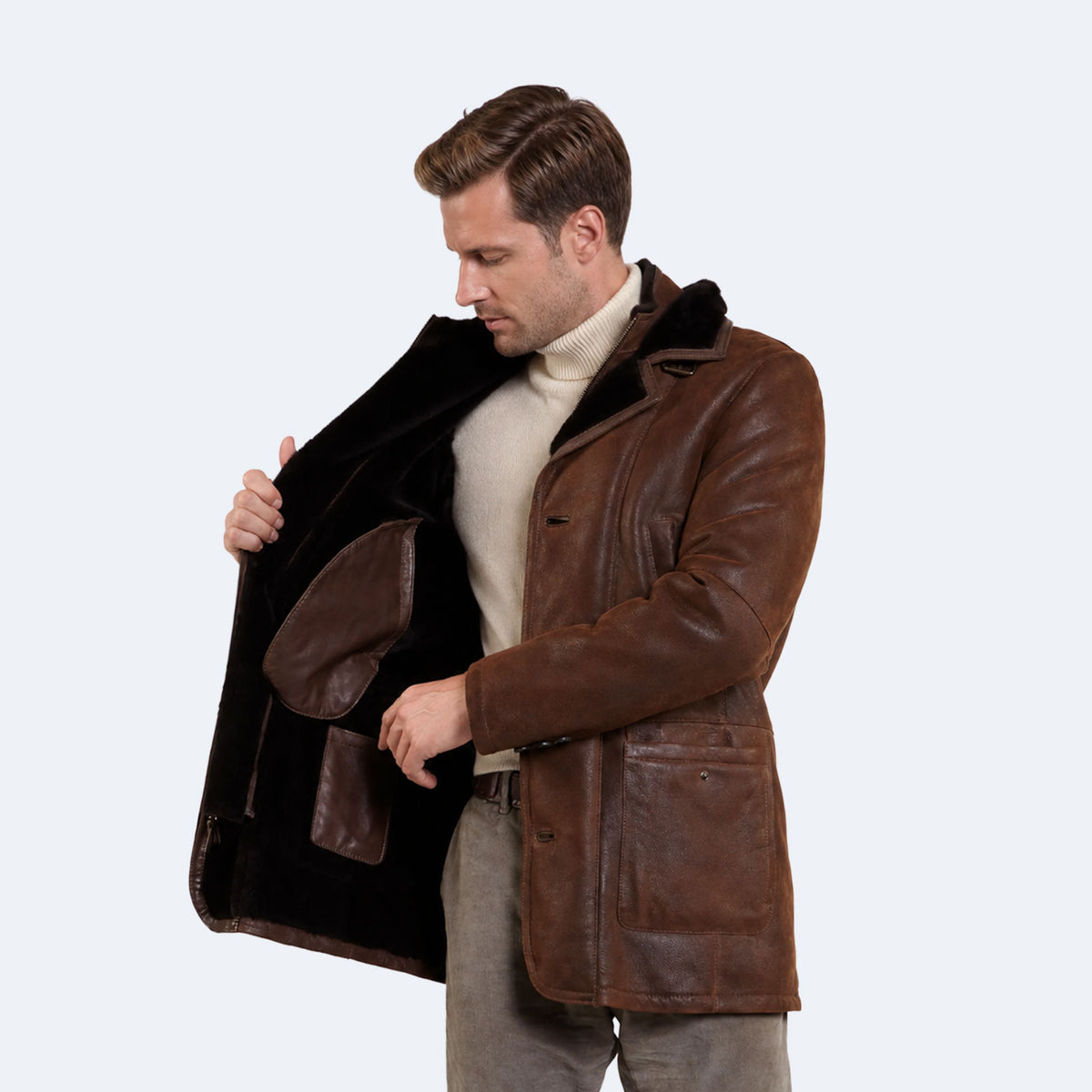 Desmond Sheepskin Coat