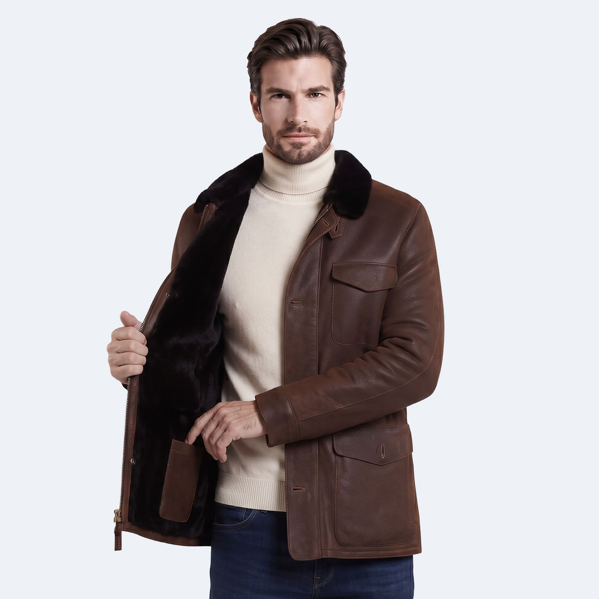 Craig Sheepskin Coat