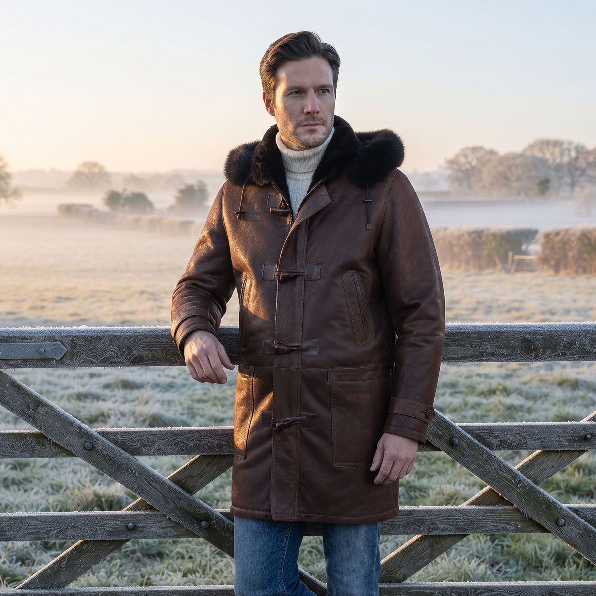 Marshall Sheepskin Coat-4